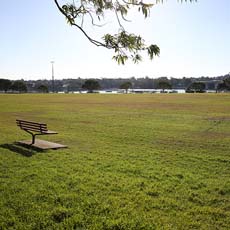 King-George-Park-sporting-ground-map