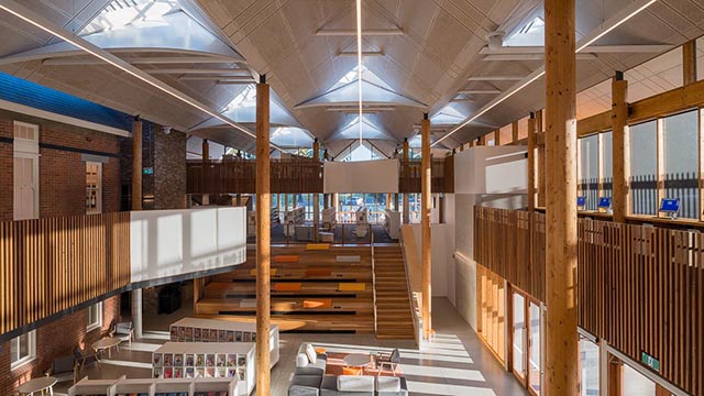 new marrickville library interior photo