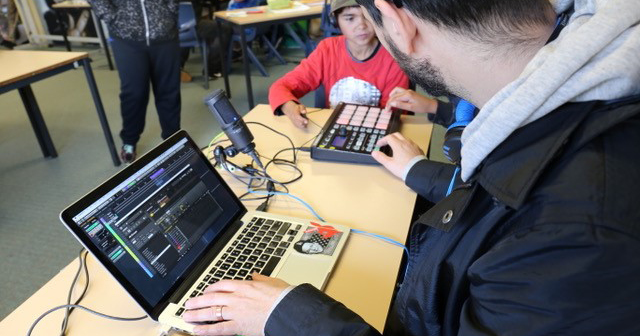 Beat making and electronic music workshop