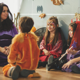 Halloween storytime