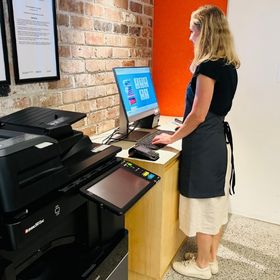 Printing and photocopying at the library