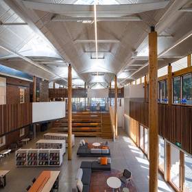 Interior of Marrickville Library