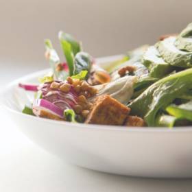 Bowl of seasonal vegetables