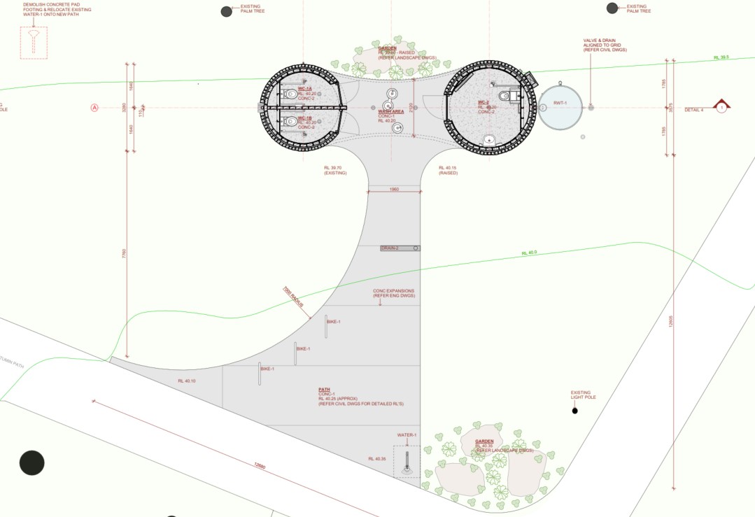 Gladstone Park Concept plans 2