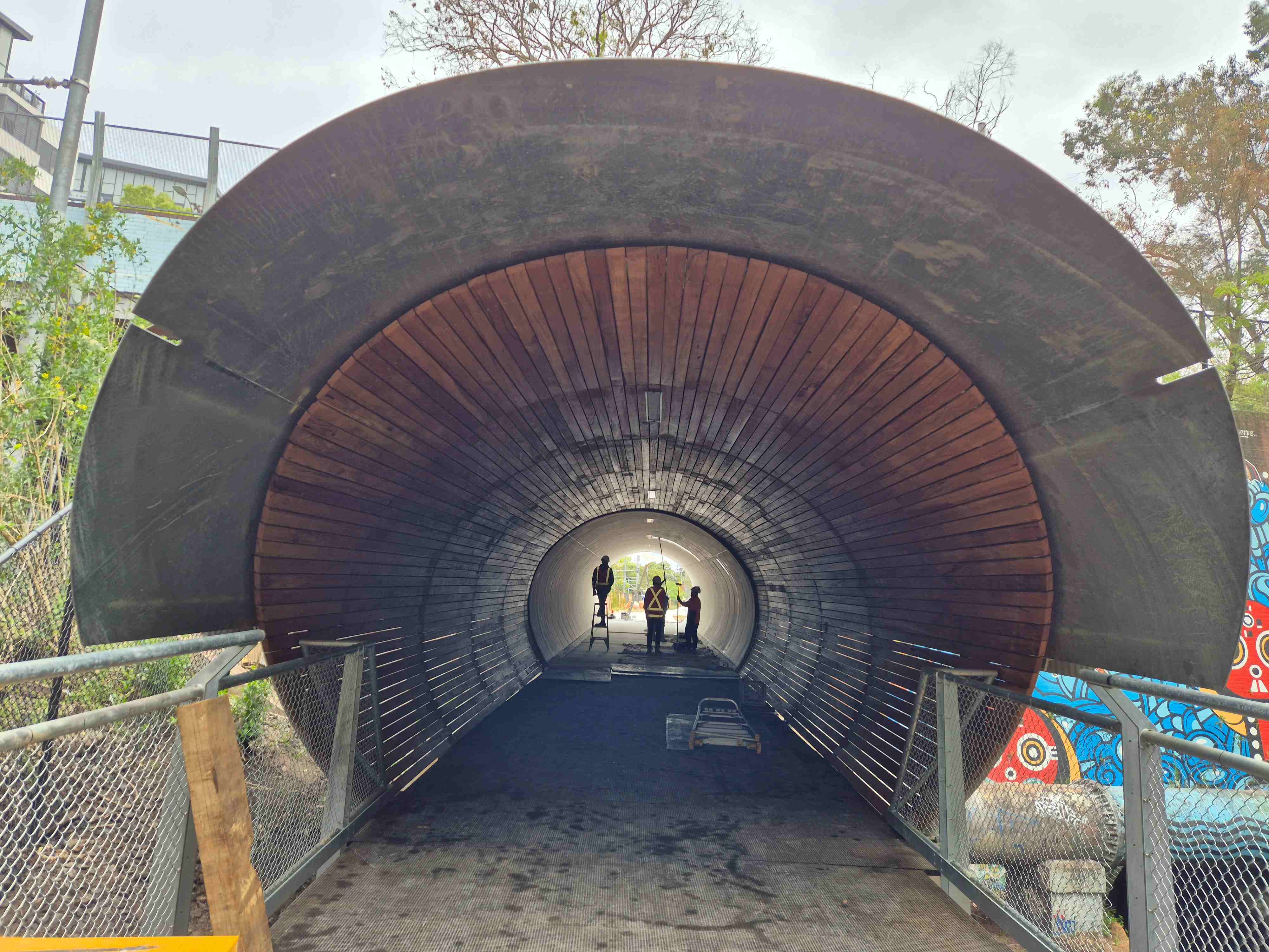 Cadigal tunnel bat screen 23 Sep 2025