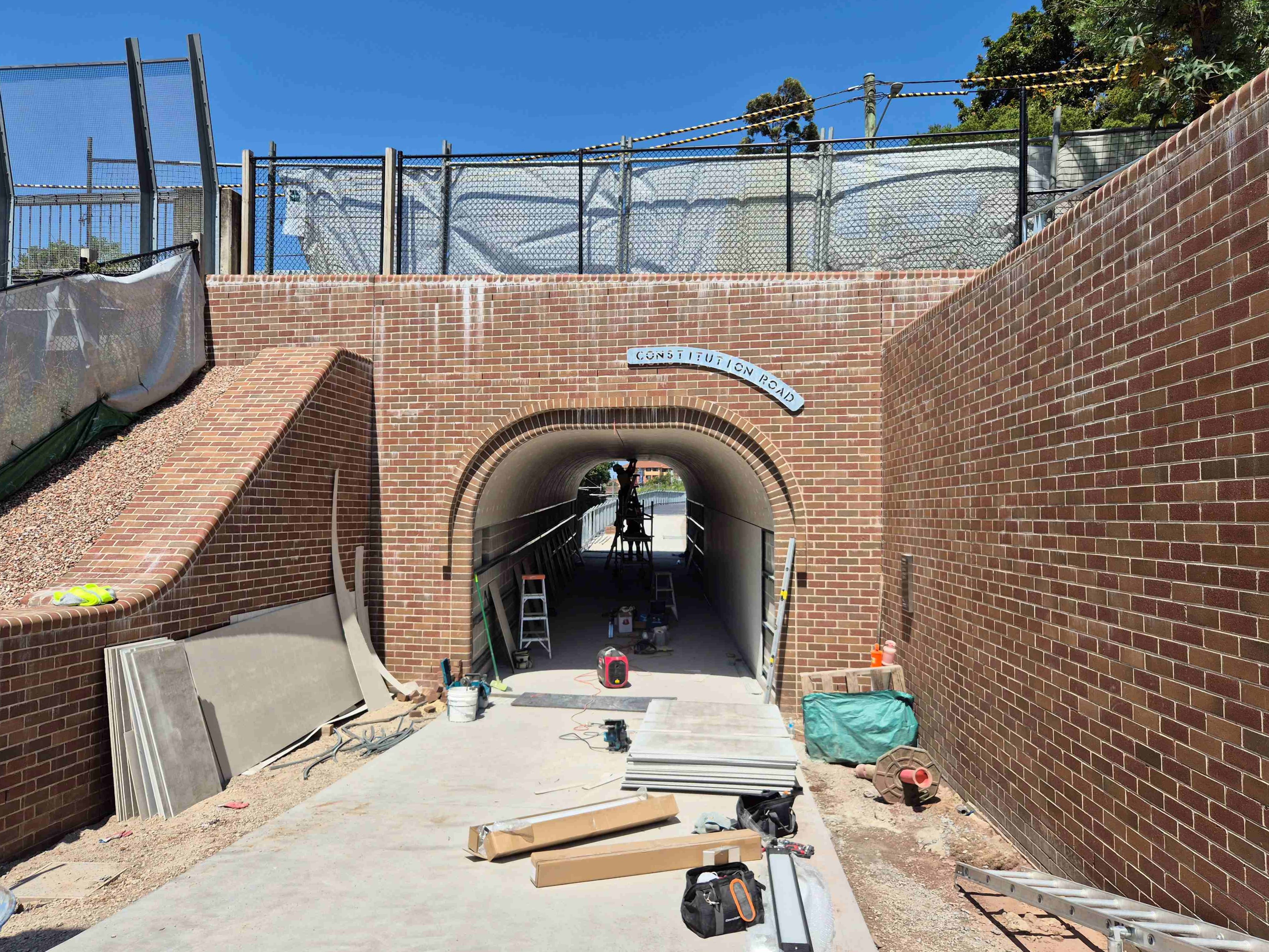 Condt Rd tunnel 30 Sep 2025