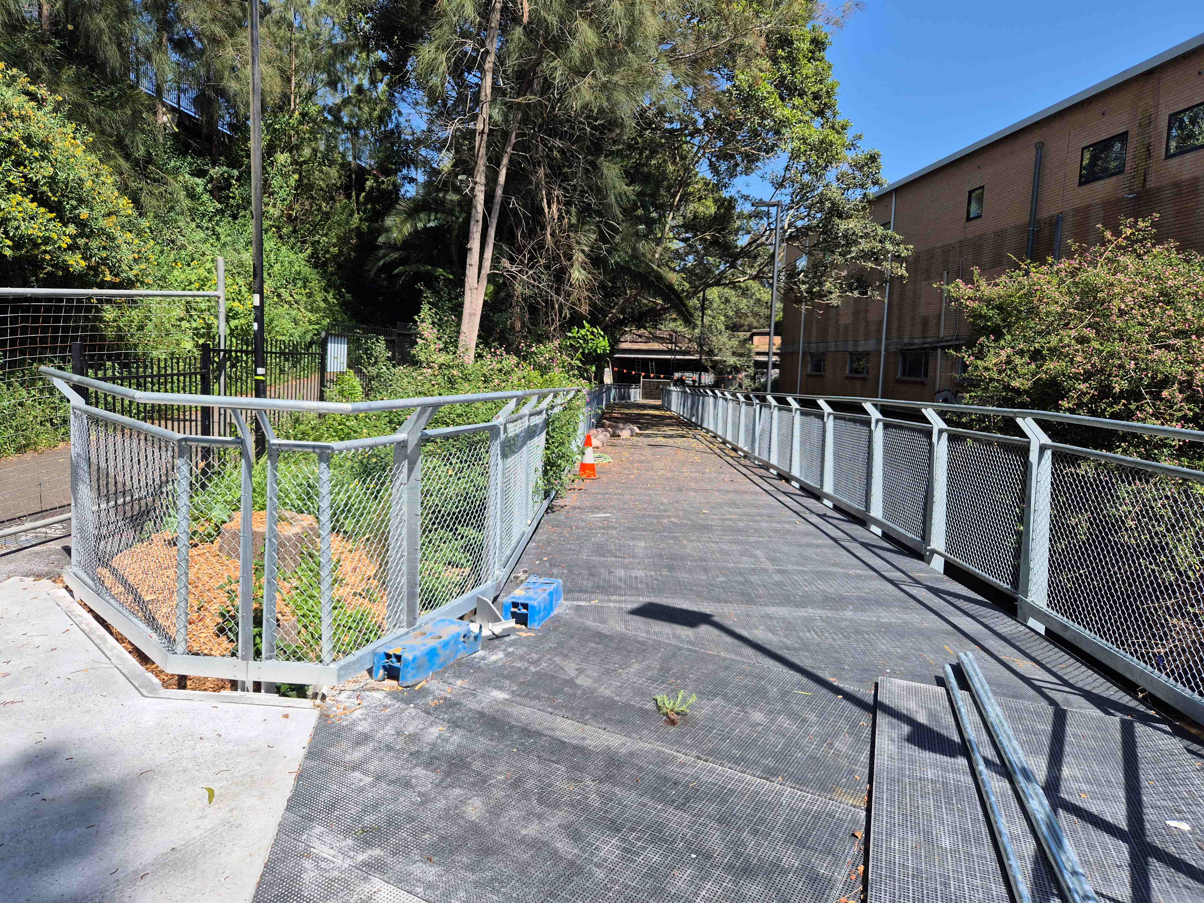 Parra Rd underpass meets existing GreenWay path 30 Sep 2025