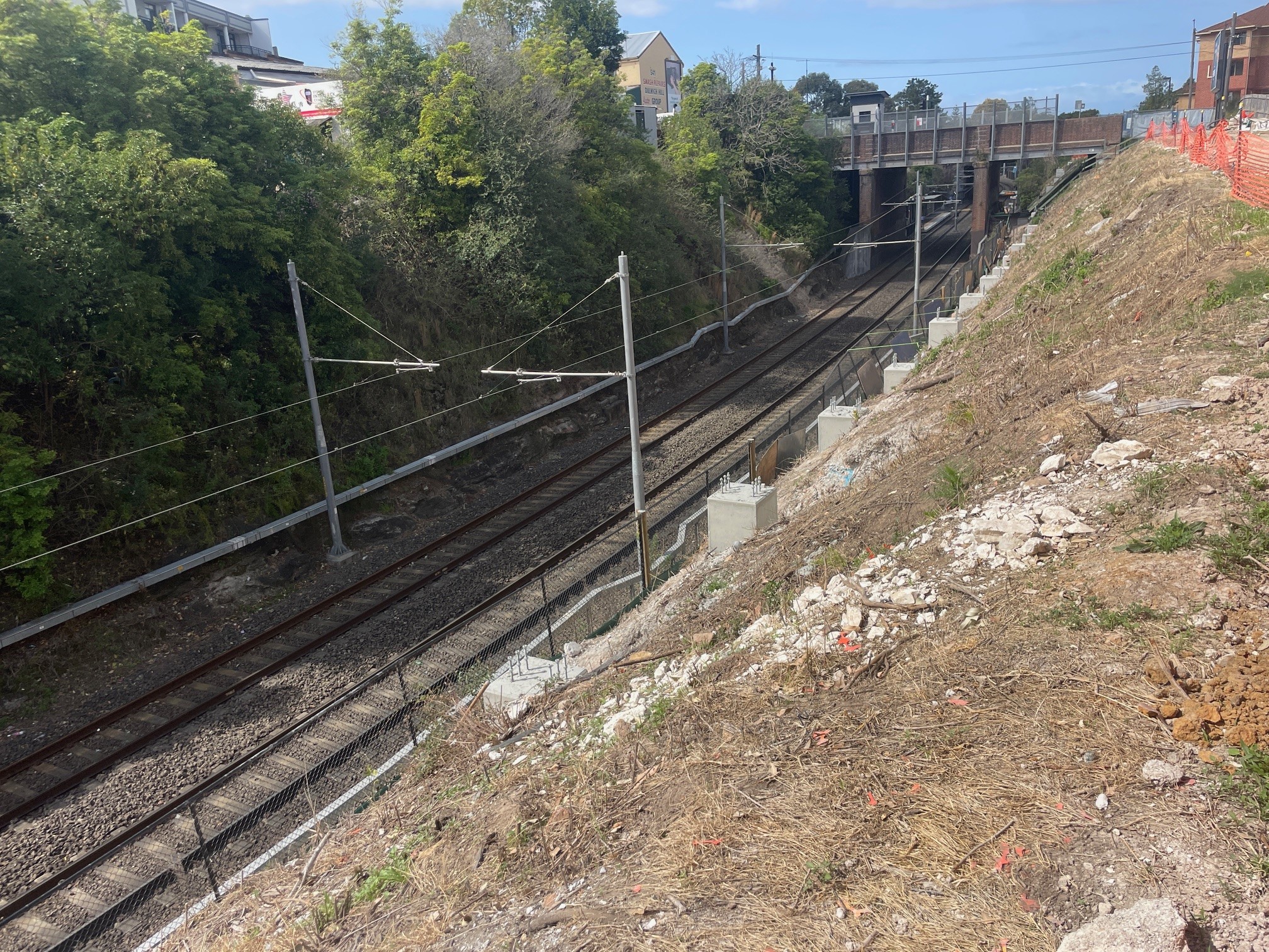 Constitution Rd path progress 2